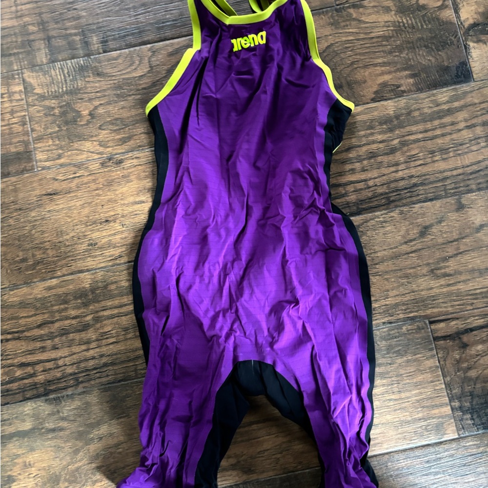 Arena Purple and Black Swimsuit
